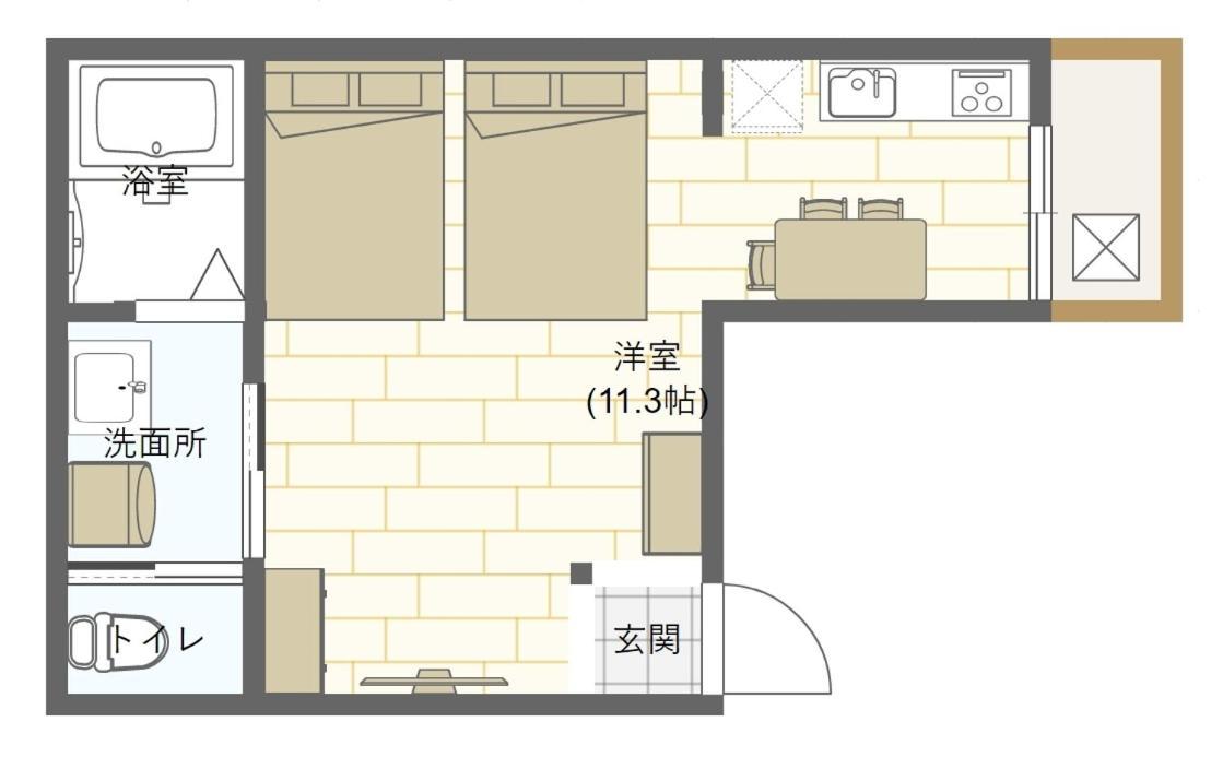 Sakura Shigure Shin-Osaka Apartment Ngoại thất bức ảnh
